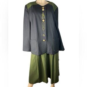 Hagro Country Wool Skirt Suit